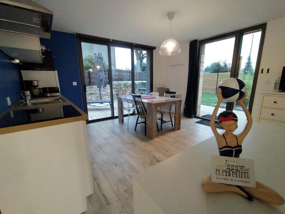 Les Villas De Locmiquel Bord De Mer Baden Bagian luar foto
