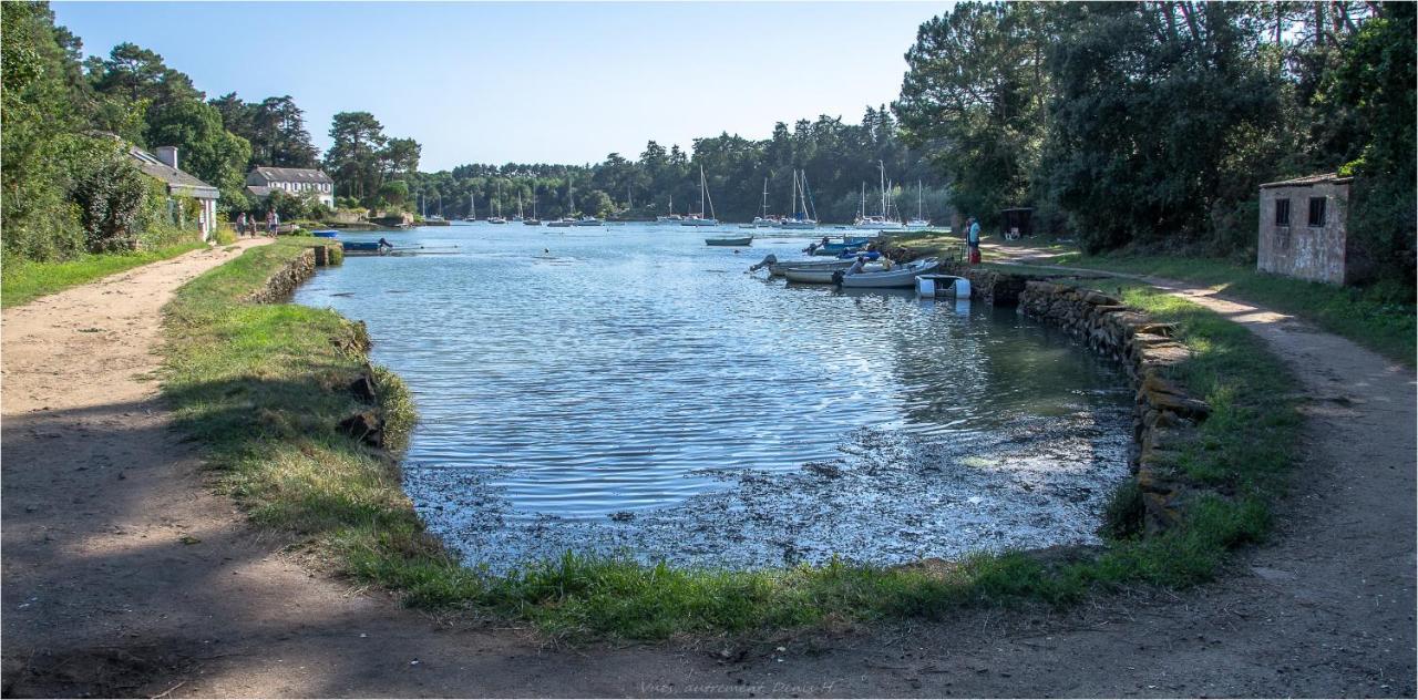 Les Villas De Locmiquel Bord De Mer Baden Bagian luar foto